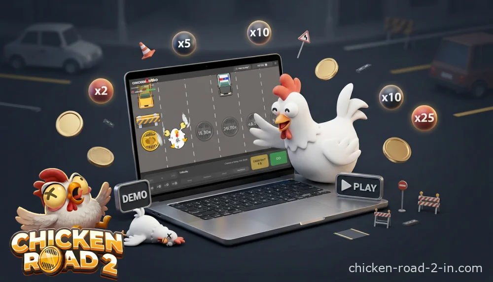 The free demo version of Chicken Road 2 lets you try out all the game's features risk-free